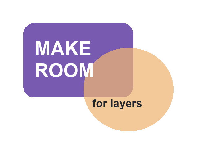 The same layered design flattened onto an opaque white rectangular background.